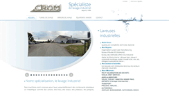 Desktop Screenshot of crom-laveuses.fr